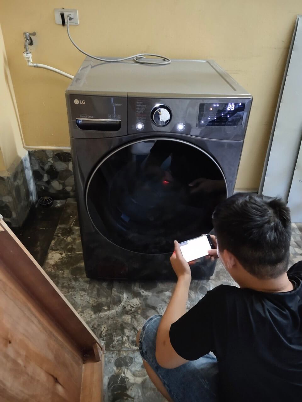 sửa máy giặt tại quận Cầu Giấy.