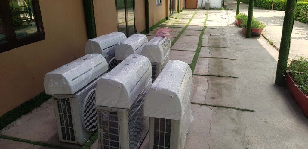 Thi công tháo lắp điều hòa tại nhà