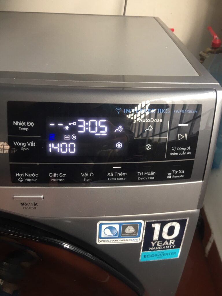 sơ đồ mạch điện máy giặt electrolux