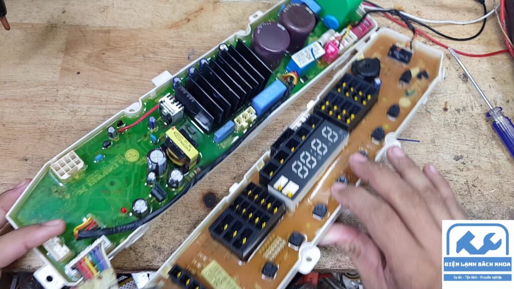 lỗi pe máy giặt lg