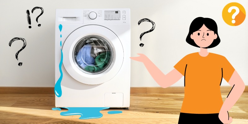 Máy giặt bị chảy nước